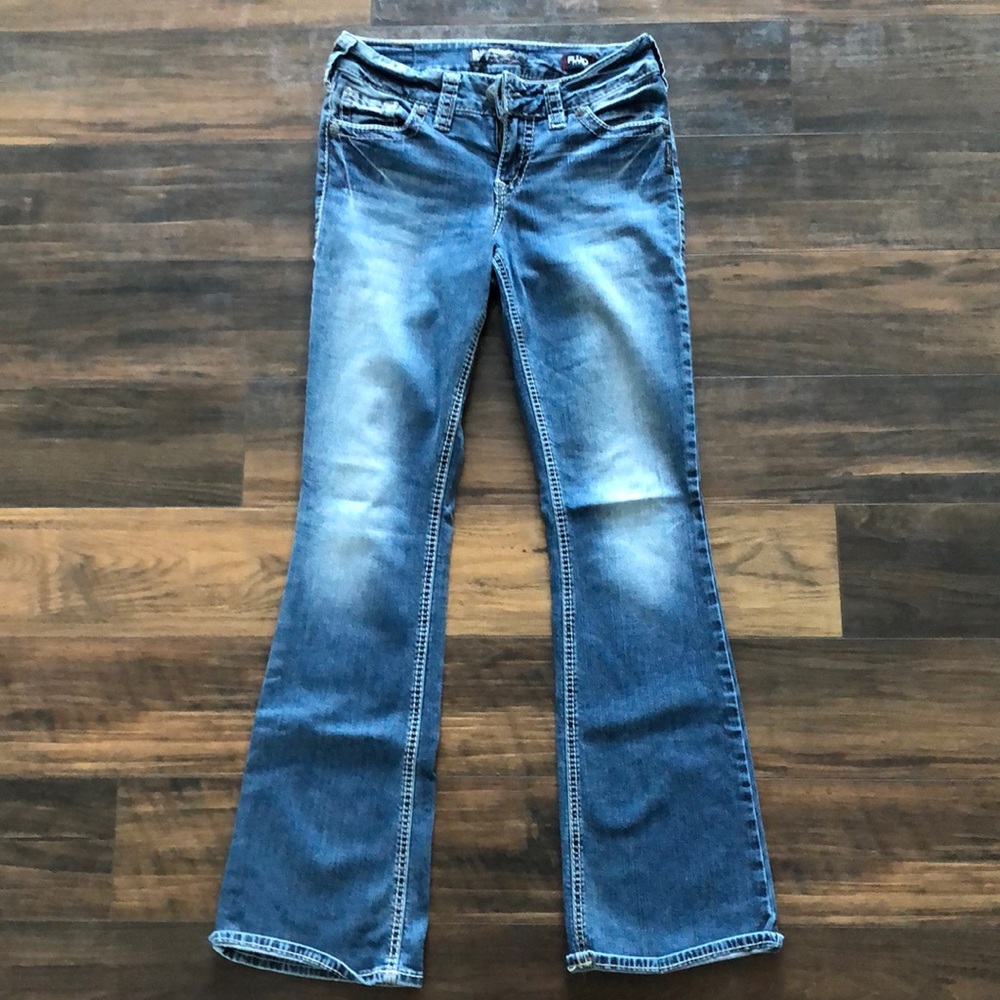 Silver Jeans Suki Mid Boot Cut Fluid Denim